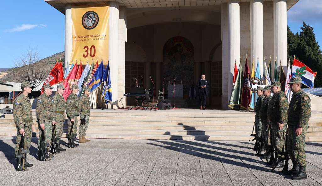 Obljetnica Utemeljenja Gardijske Brigade Hvo A Bez Mira Nema Budu Nosti