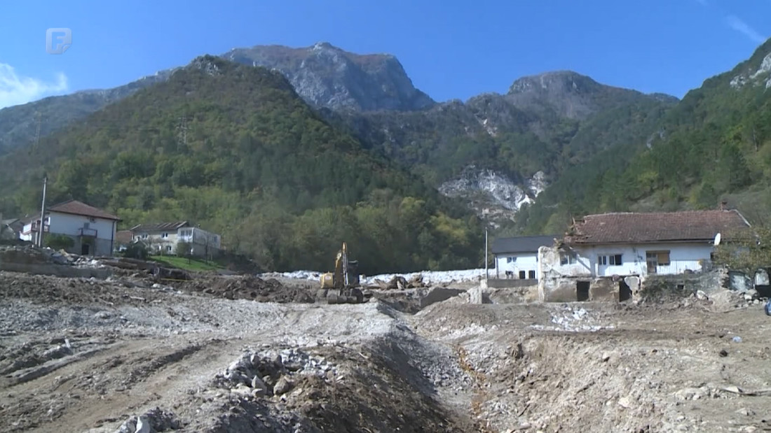 Struka upozorava Teren Donje Jablanice geološki narušen i nije više