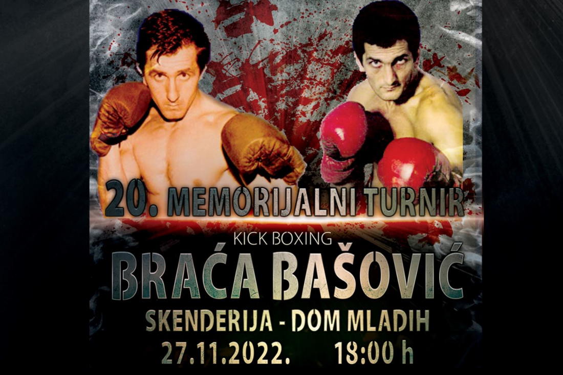 U Sarajevu 27. novembra jubilarni 20. memorijal "Braća Bašović"