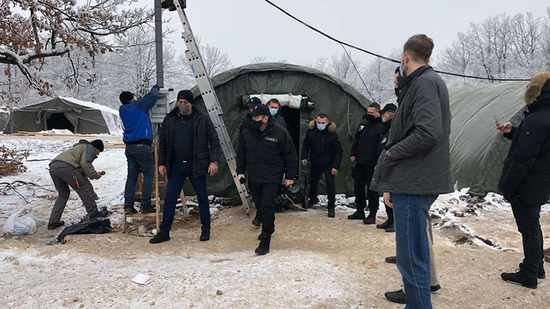 Ministar Cikotić sa saradnicima ponovo obišao Lipu