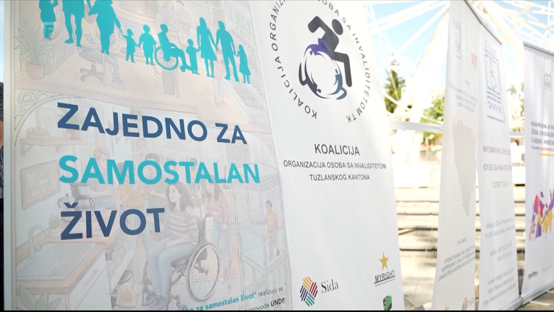 "Moj život-moj izbor": U Tuzli obilježen Evropski dan samostalnog života