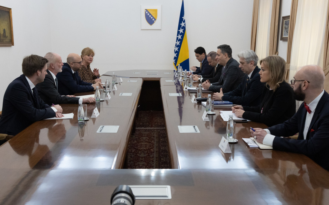 Specijalni izaslanik Njemačke za Zapadni Balkan sa Bećirovićem i Krišto