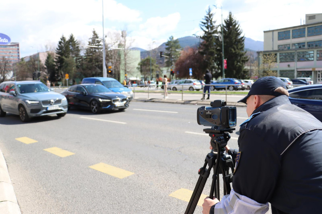 Policija Kantona Sarajevo oduzela 69 vozila od uličnih trkača