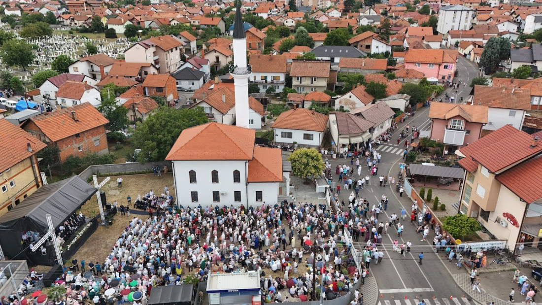 U Bijeljini svečano otvorena obnovljena džamija Ahmed-age Krpića