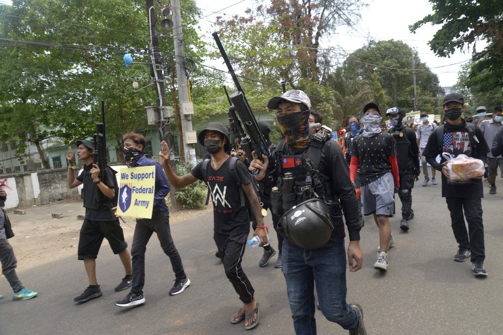 Mijanmar: U napadu demonstranata na policijsku stanicu ubijeno sedam osoba