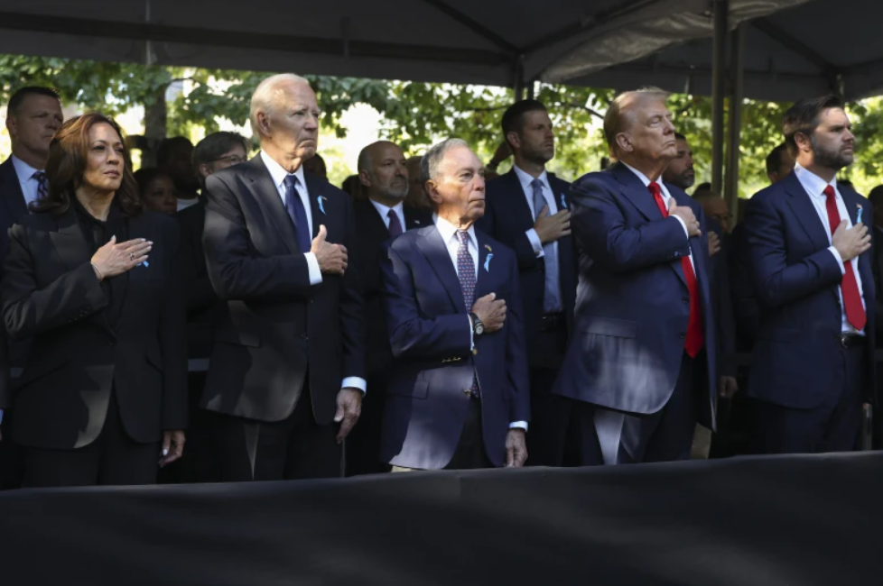 Harris i Trump zajedno na komemoraciji povodom 11. septembra