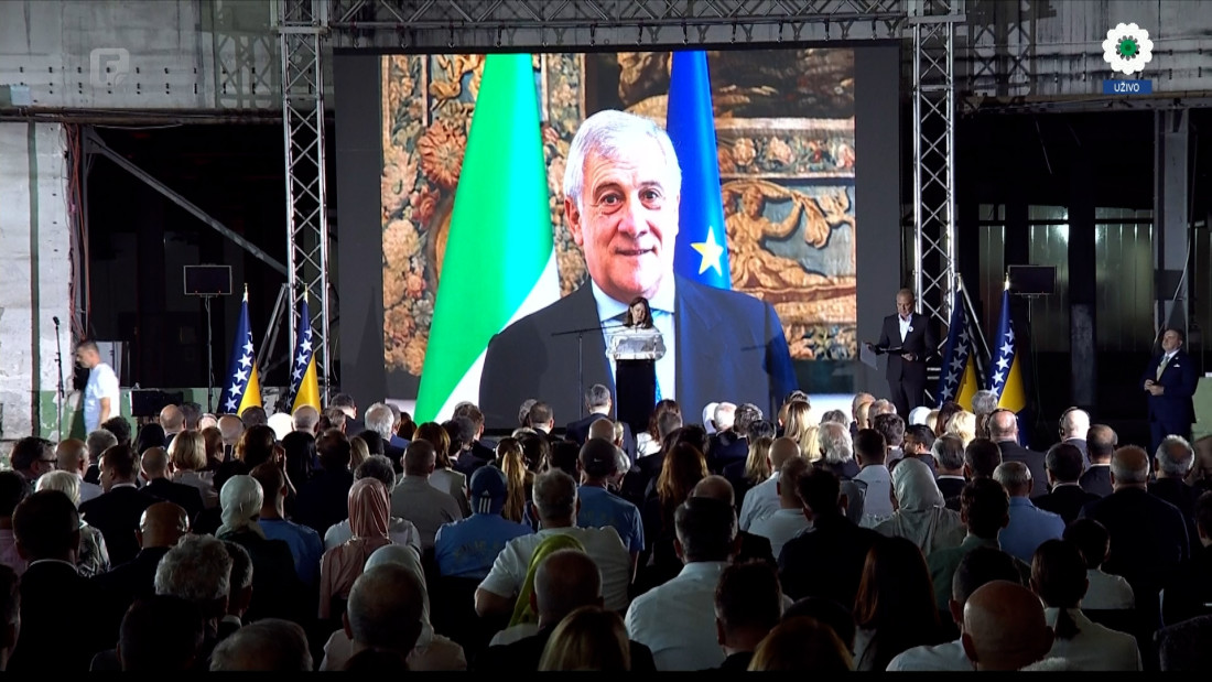 Tajani: Srebrenica je jedan od najtežih neuspjeha međunarodne zajednice