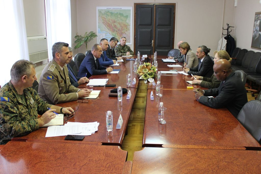 Predstavnici NATO-a posjetili Ministarstvo obrane Bosne i Hercegovine