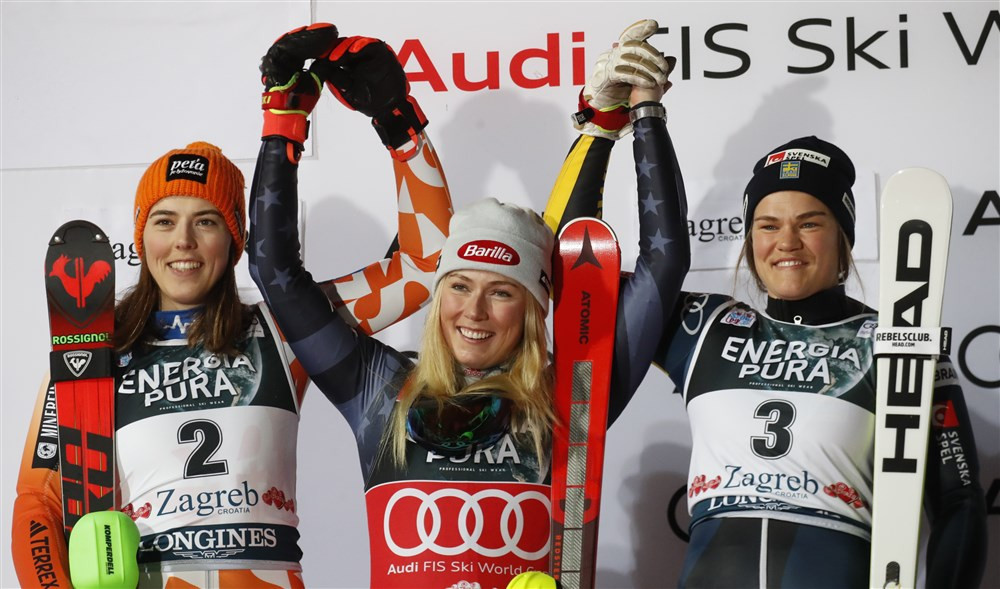 Nova Snježna kraljica: Amerikanka Shiffrin pobijedila na Sljemenu