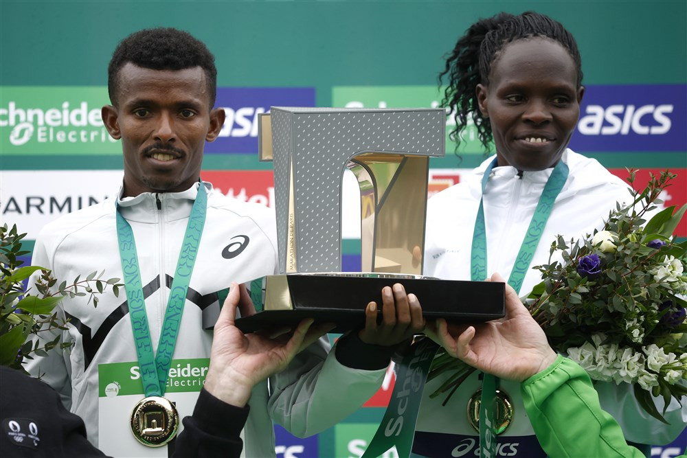 Etiopljanin i Kenijka najbrži na maratonu u Parizu