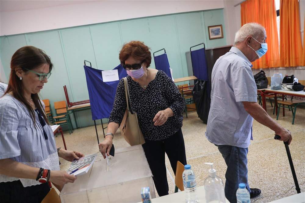 Konzervativna stranka Nova demokratija vodi na izborima u Grčkoj