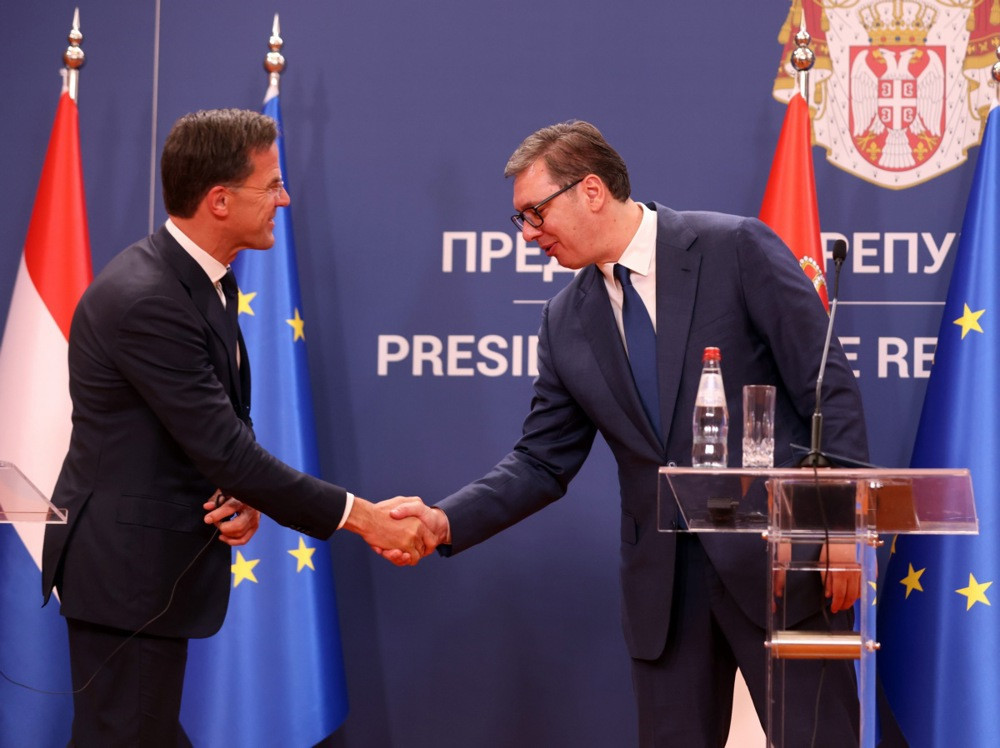 Vučić i Rutte razgovarali o situaciji u regionu i odnosima Srbije i NATO-a