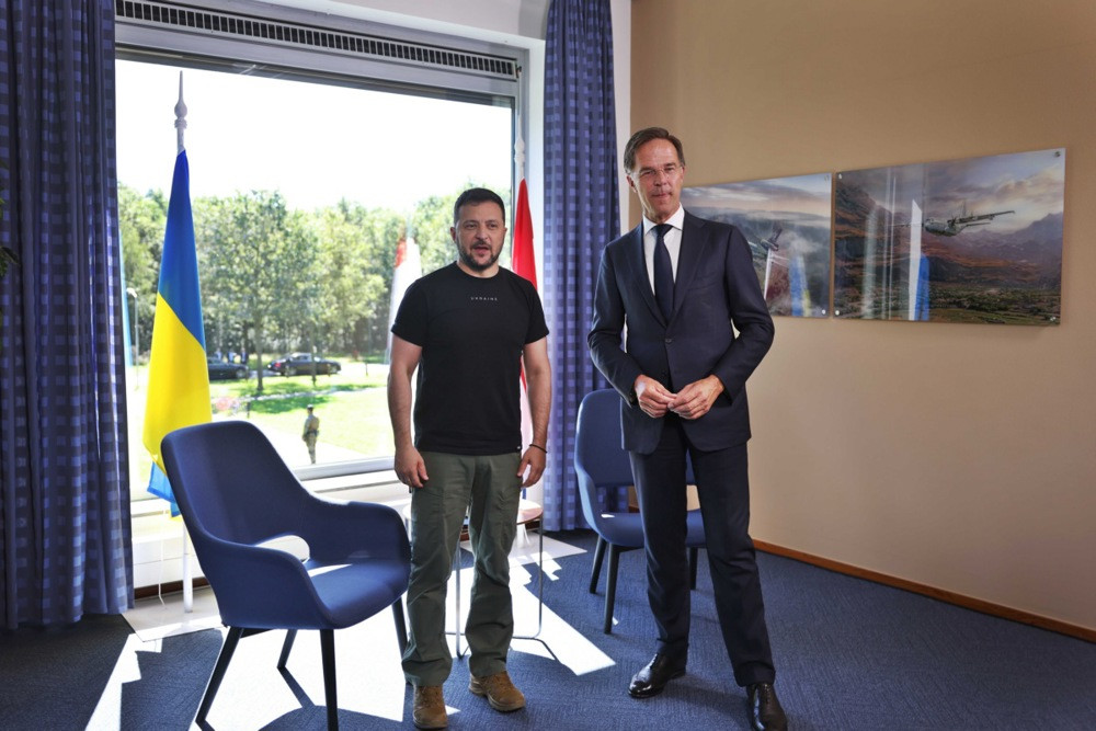 Zelenski posjetio Holandiju