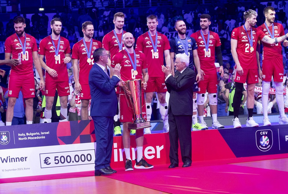 Odbojkaši Poljske novi šampioni Evrope