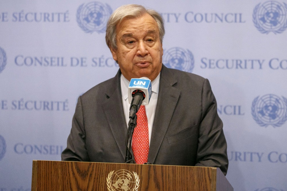 Guterres: Evakuacija sjeverne Gaze, jednostavno, nije moguća
