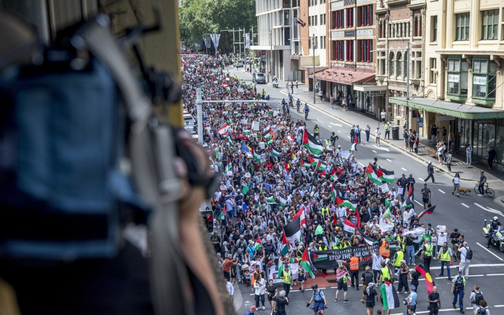 Demonstranti u Sidneju podržali Palestince
