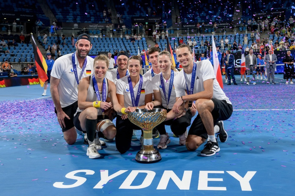 Teniska reprezentacija Njemačke osvojila United Cup