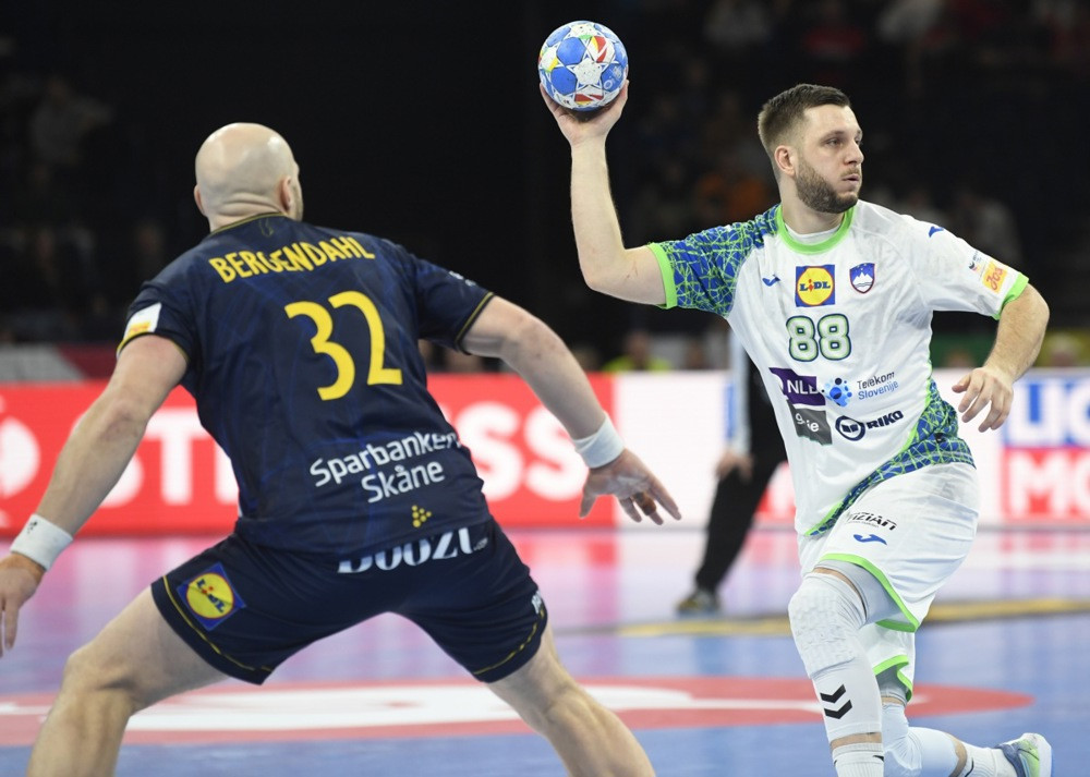 EURO 2024 za rukometaše: Slovenija porazom od Švedske otvorila drugu fazu