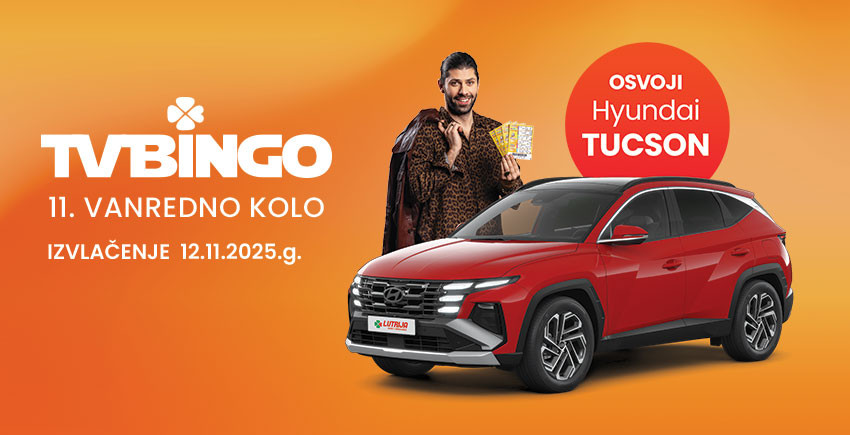 12. novembra izvlačenje brojeva 11. vanrednog kola TV Binga!