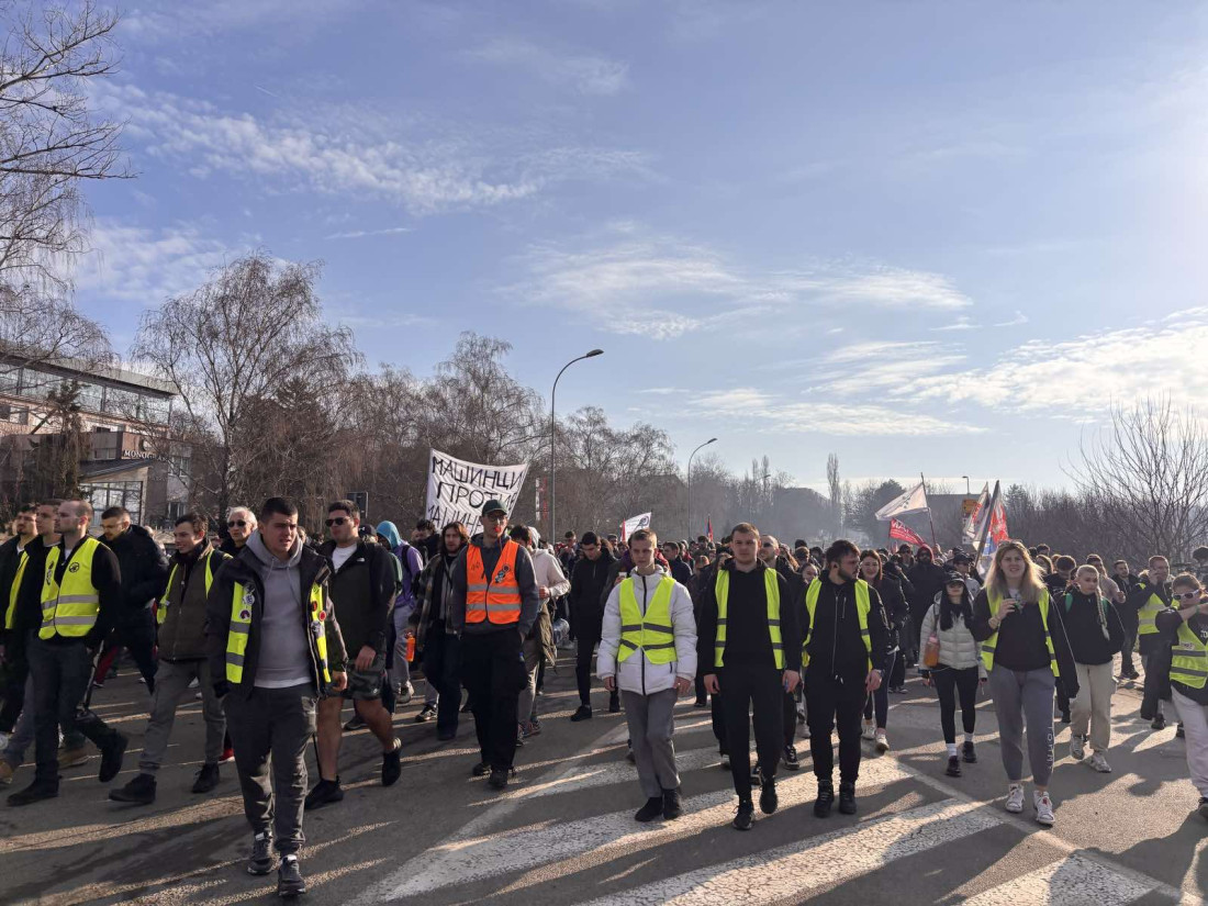 Studenti u blokadi 30. oktobra u šetnji do Novog Sada