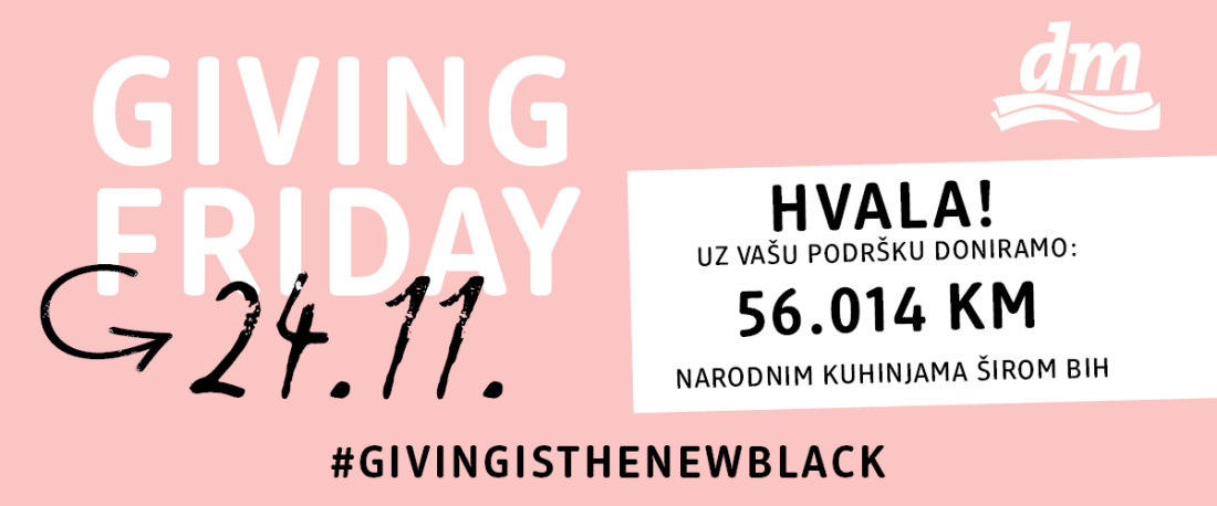 dm donira 56.014 KM narodnim kuhinjama širom BiH