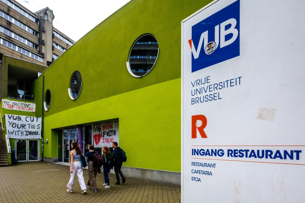 Štrajk studenata i profesora na univerzitetu u Briselu zbog veza s Izraelom