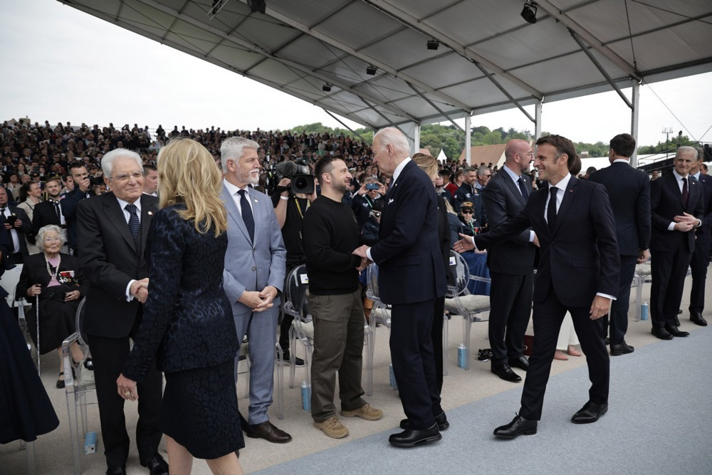 Biden pozvao na solidarnost s Ukrajinom na komemoraciji godišnjice Dana D