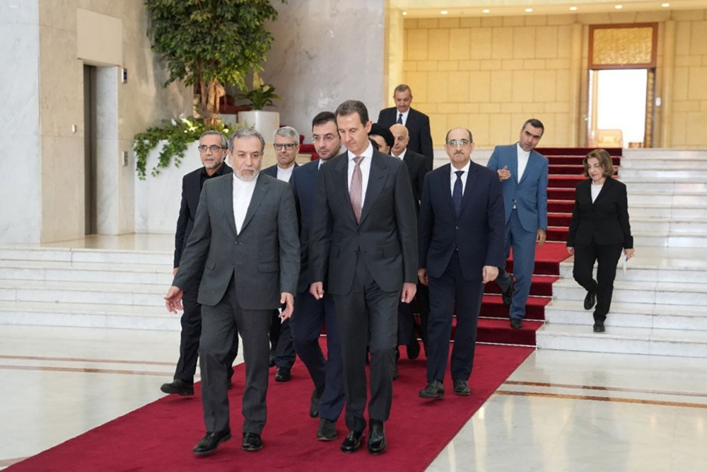 Šef iranske diplomatije tokom posjete Siriji pozvao na primirje u Gazi i Libanu