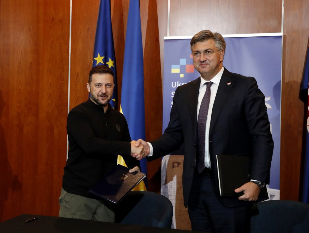 Plenković i Zelenski razgovarali o inicijativama za mir u Ukrajini