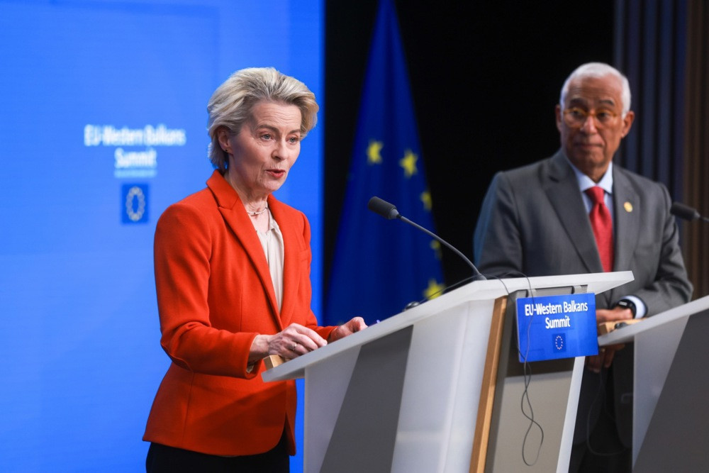 Von der Leyen: Napredak u pristupnim pregovorima Crne Gore, Albanije i Srbije s EU-om