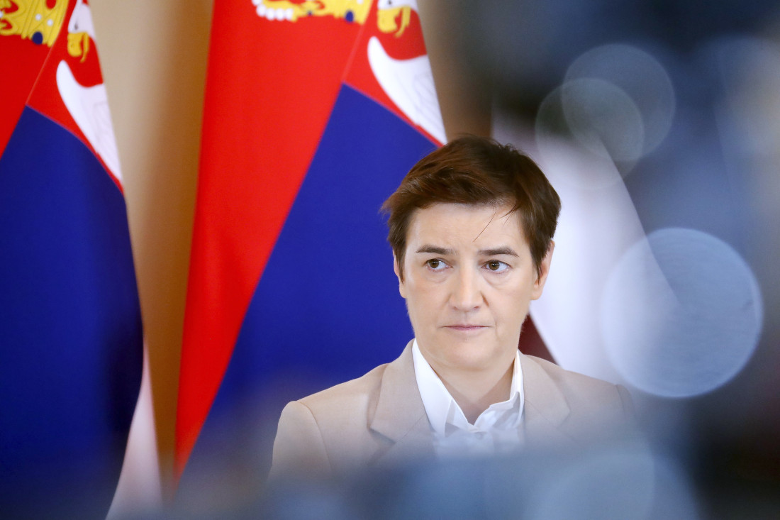 Brnabić o studentskom protestu ispred Informera: Totalitarizam ekstremne ljevice