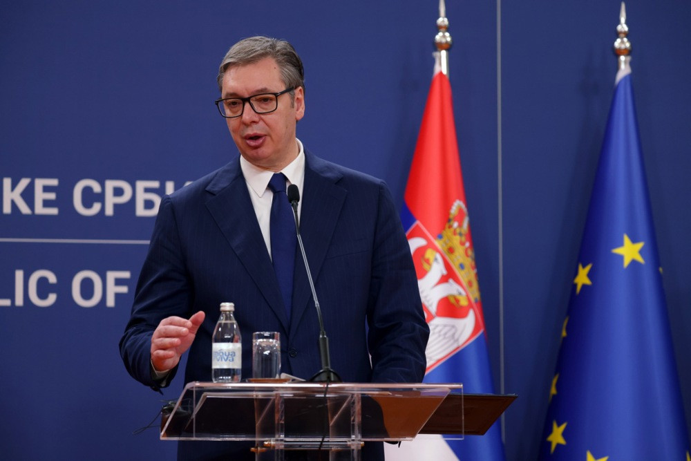 Vučić se sastao sa Martom Kos u Briselu