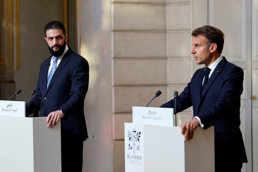 Macron u Damasku na razgovorima sa sirijskim predsjednikom Ahmadom al-Sharaaom