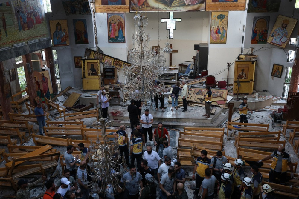 Broj ubijenih u samoubilačkom bombaškom napadu na crkvu u Siriji porastao na 25