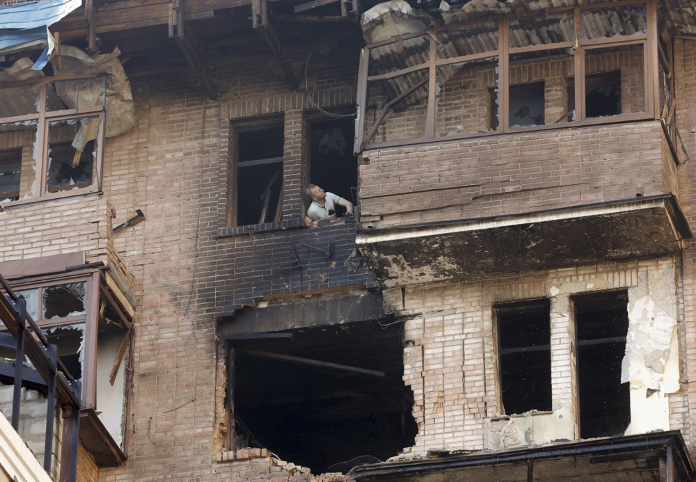 U ruskom zračnom napad na Kijev poginule dvije osobe