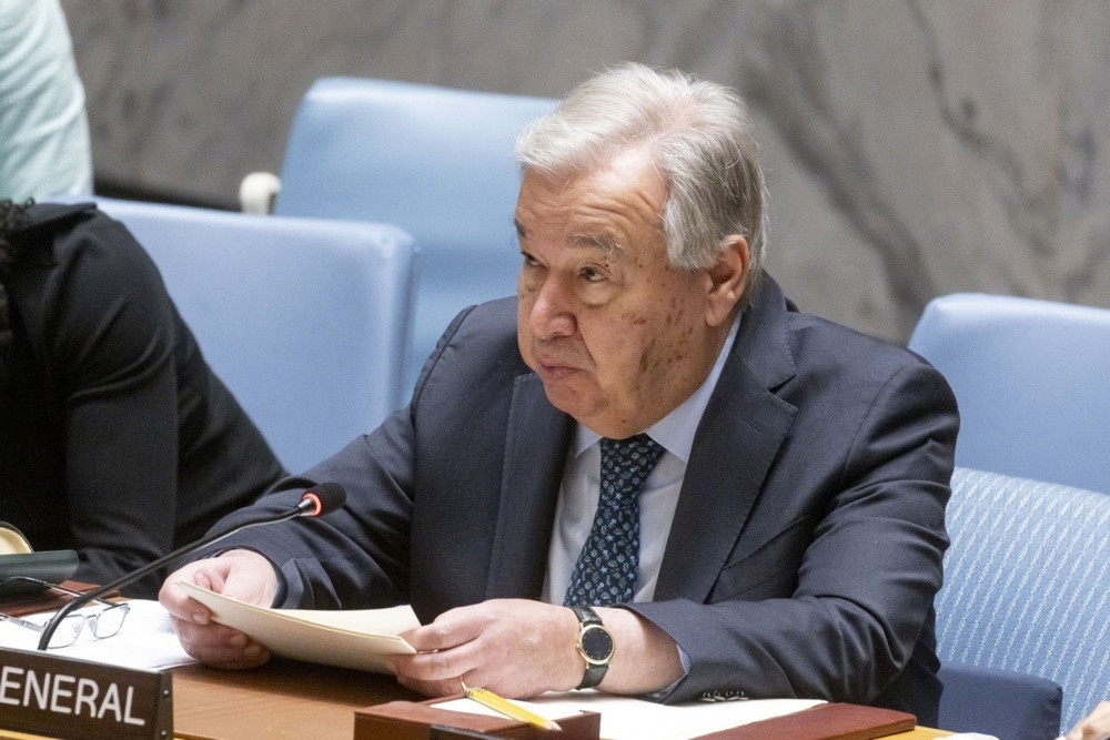 Guterres osudio sistemsko uništavanje mirovnih napora koji stoje iza izgladnjivanja Gaze i aneksije Zapadne obale