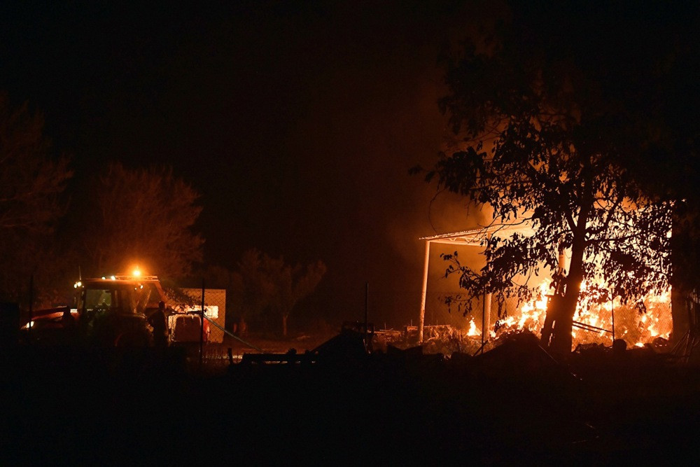 Visoke temperature i šumski požari širom istočne Evrope