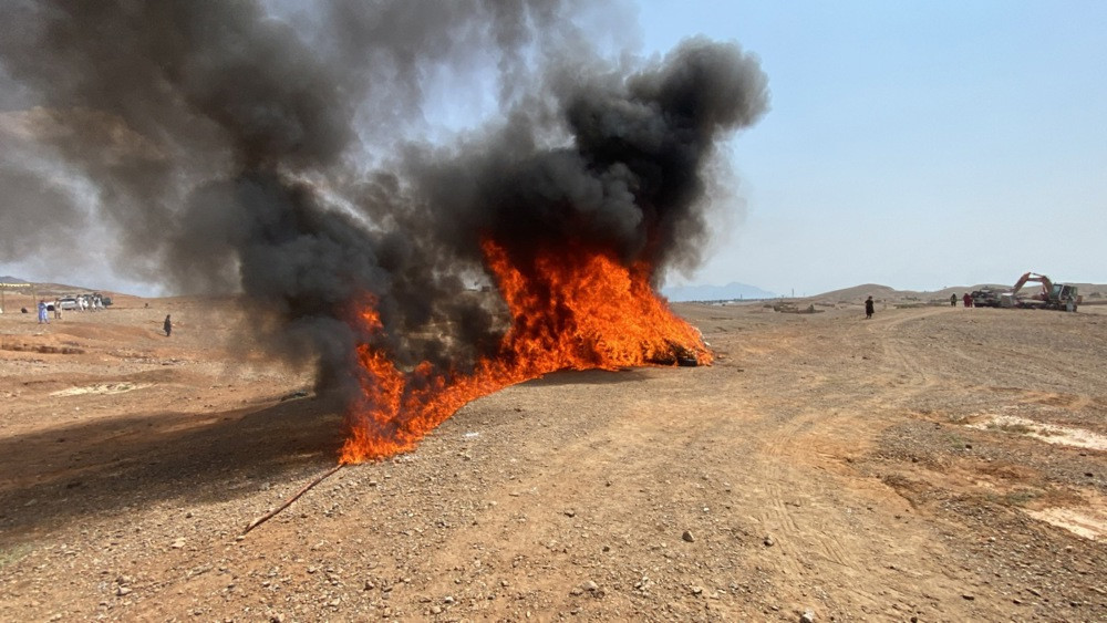 U Afganistanu uništeno skoro 220 tona ilegalnih droga