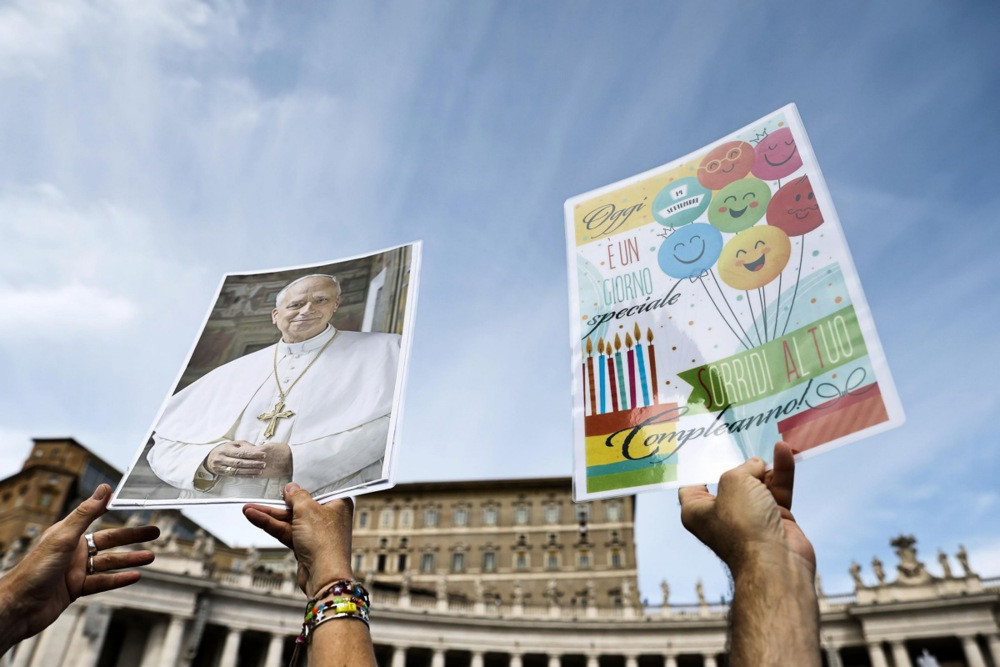 Papa Lav XIV proslavio 70. rođendan i zahvalio Bogu, roditeljima i svima koji su molili za njega