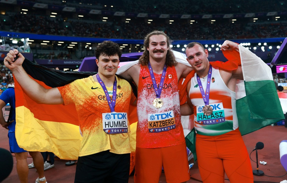 Ethan Katzberg osvojio zlato u bacanju kladiva na SP-u uz rekord šampionata