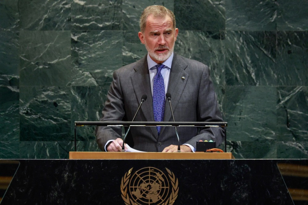 Španski kralj zahtijeva hitan prekid masakra u Gazi na Generalnoj skupštini UN-a