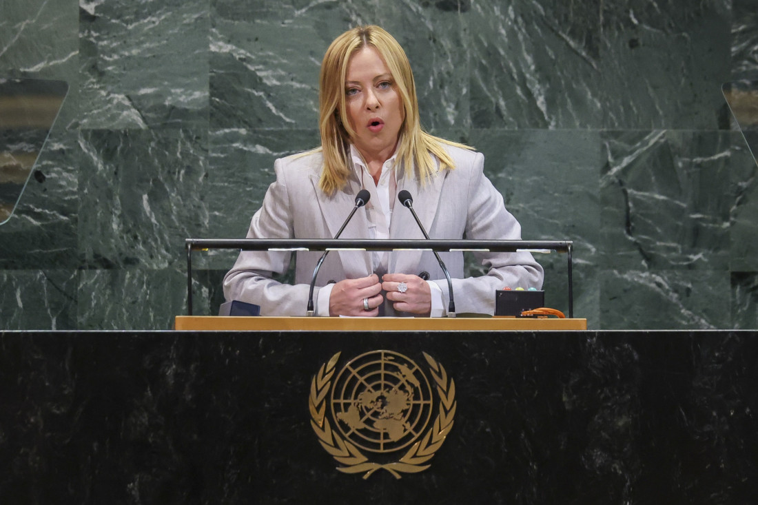 Meloni: Izrael nema pravo spriječiti stvaranje palestinske države i graditi nova naselja