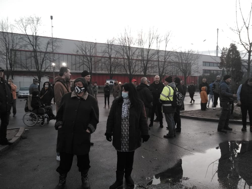 Bišćani ispred Bire odlučni spriječiti dolazak migranata