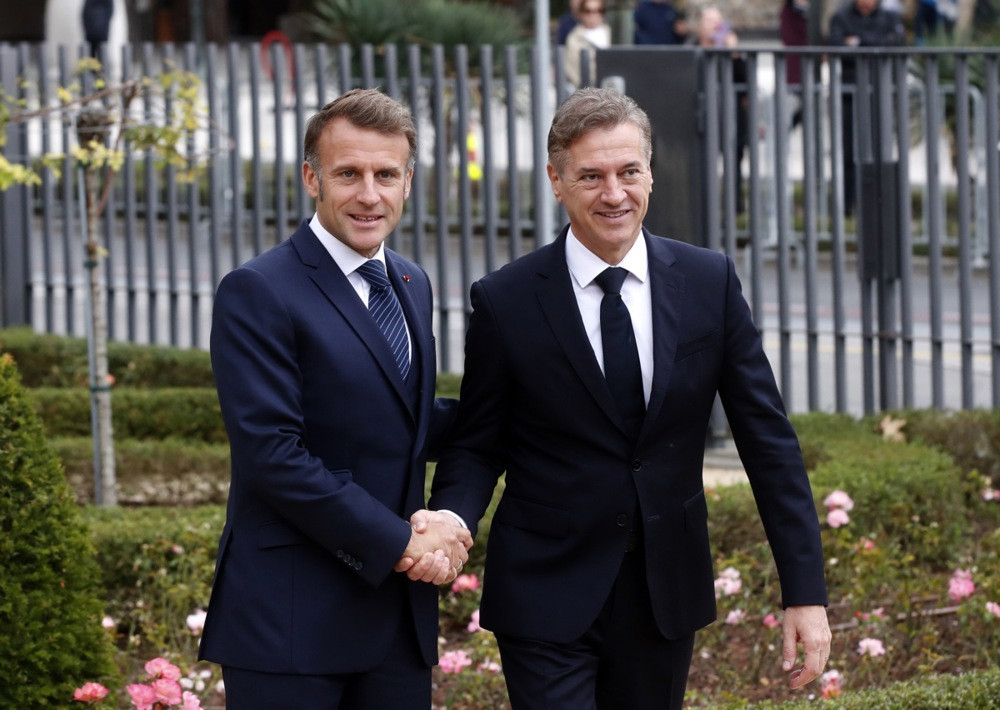 Macron u prvoj zvaničnoj posjeti Sloveniji