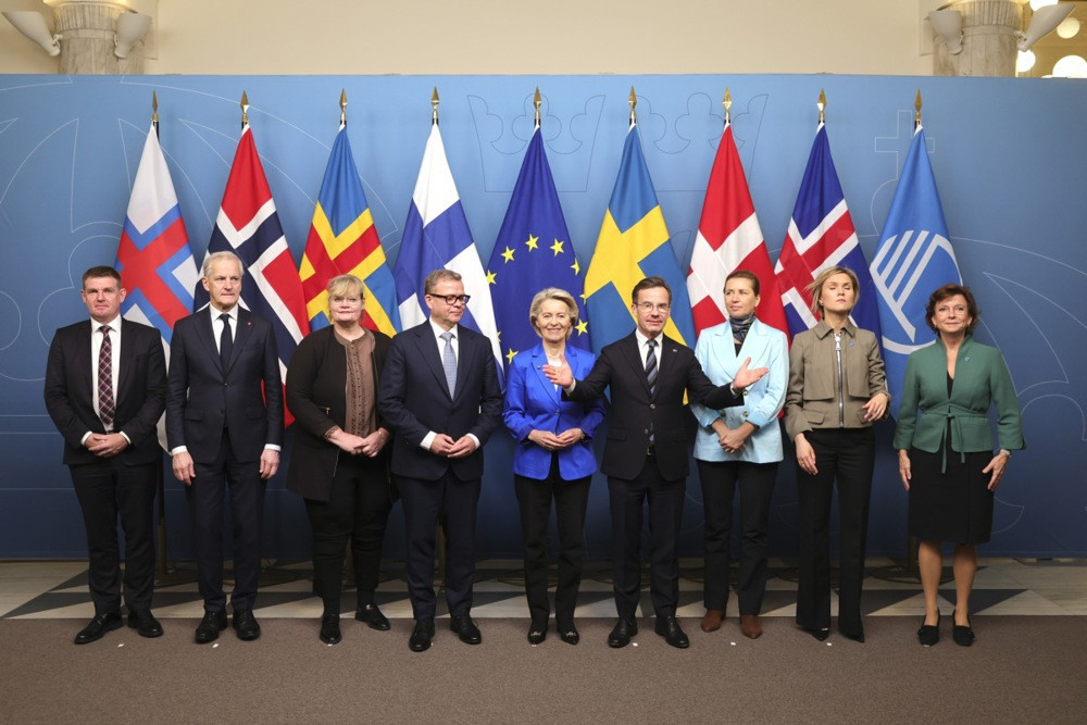 Ursula von der Leyen i nordijski lideri predvode napore za rješenje finansiranja Ukrajine