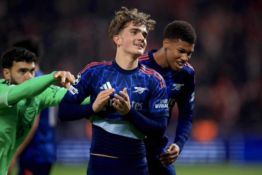 Arsenal ubjedljiv protiv Slavije, remi Napolija i Eintrachta u Ligi šampiona