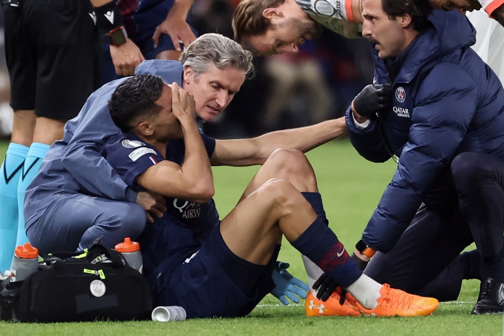 Dembélé, Hakimi i Mendes van terena zbog povreda