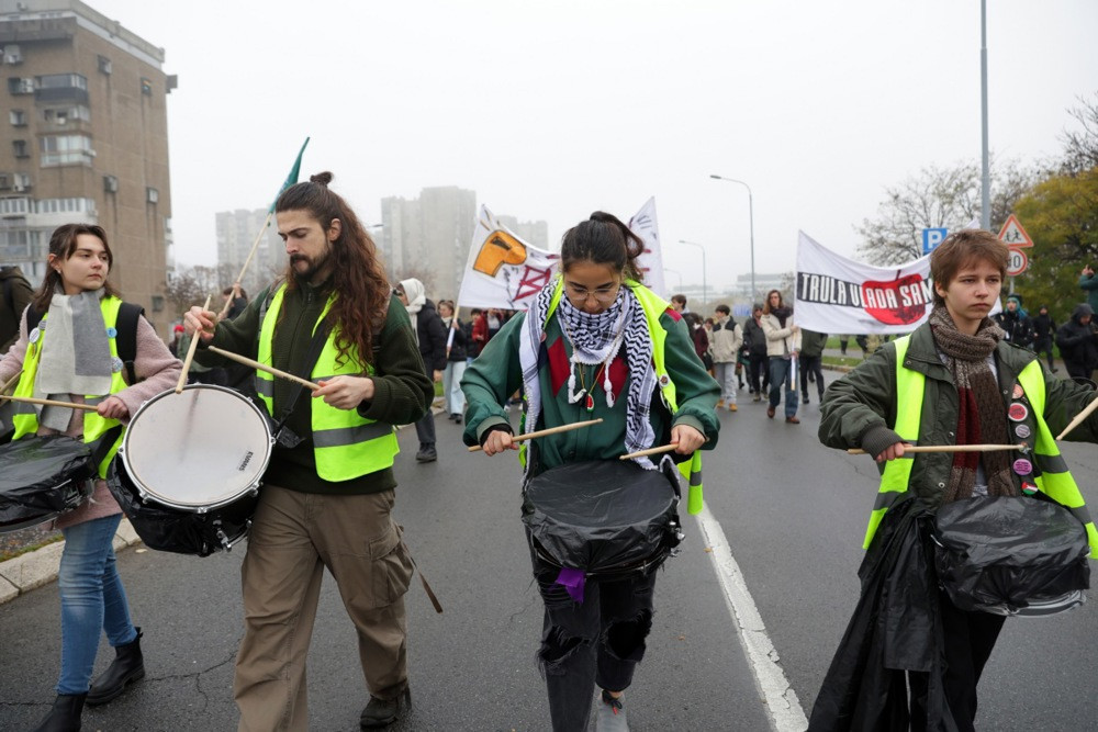 Studenti u blokadi, 14 mjeseci od pada nadstrešnice, pozvali građane da istraju u borbi za pravdu