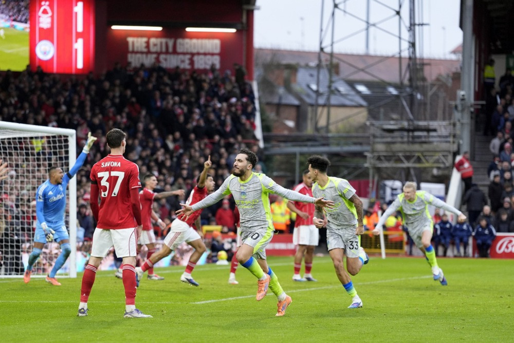 Manchester City pobijedio Nottingham Forest i zabilježio šesti uzastopni trijumf u Premier ligi