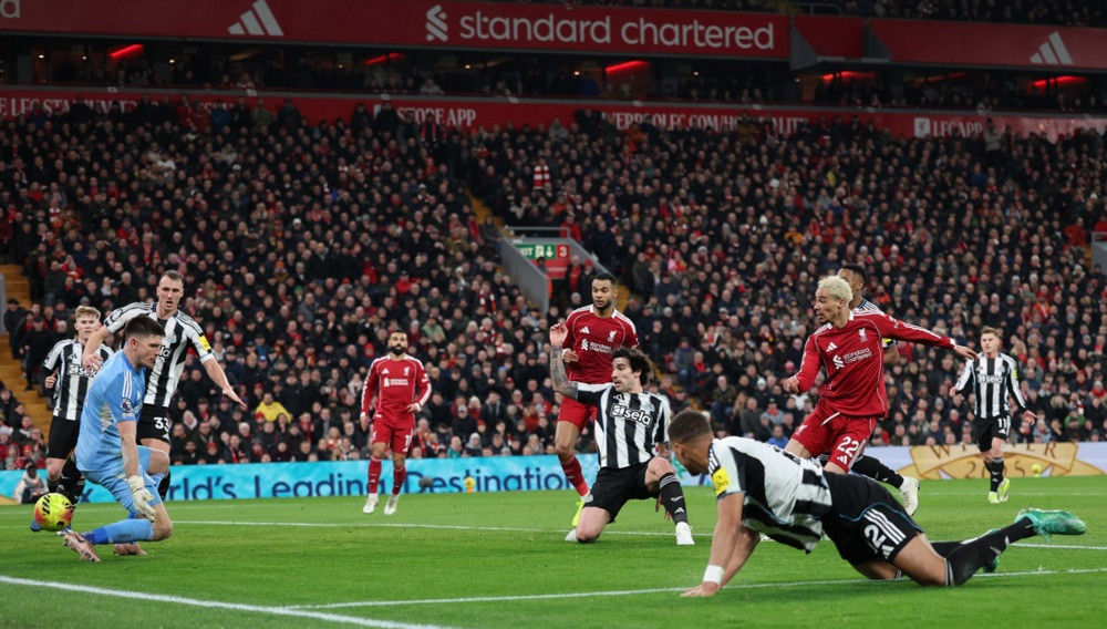 Liverpool slavio protiv Newcastlea